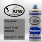 Preview: Chevrolet, Satin Steel Metallic, WA464C / G9K: 400ml Sprühdose, von ATW Autoteile West.